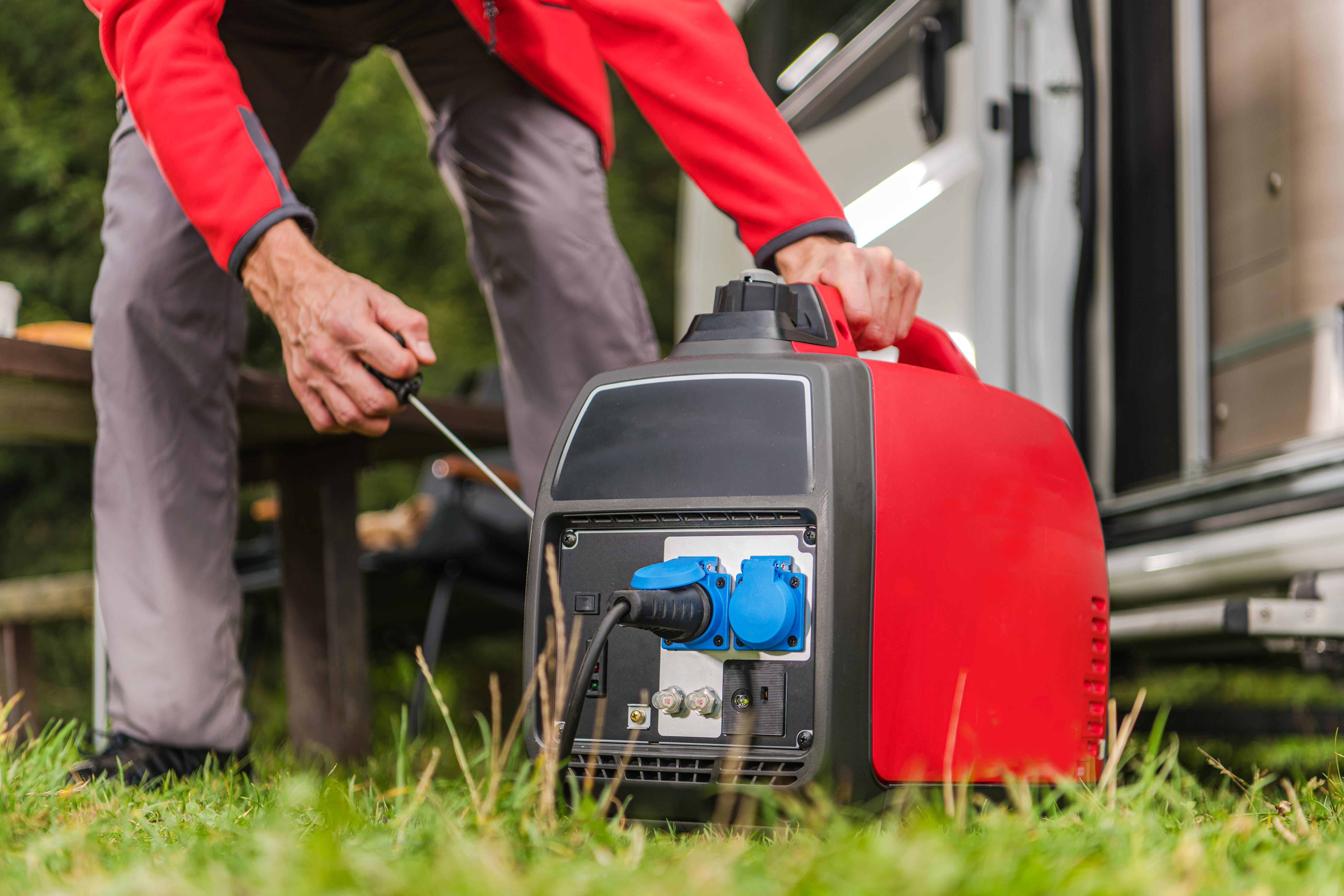 How can you protect your generator battery from dying or going bad?